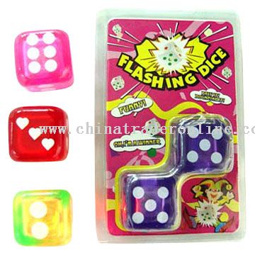 Flashing Dice  from China